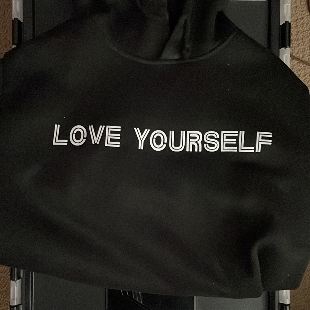 BTS Love Yourself graphic hoodie
